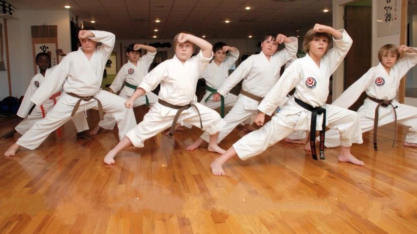 Trẻ em trên thế giới cũng ưa thích Karate.